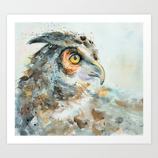 Predatory bird Art Print