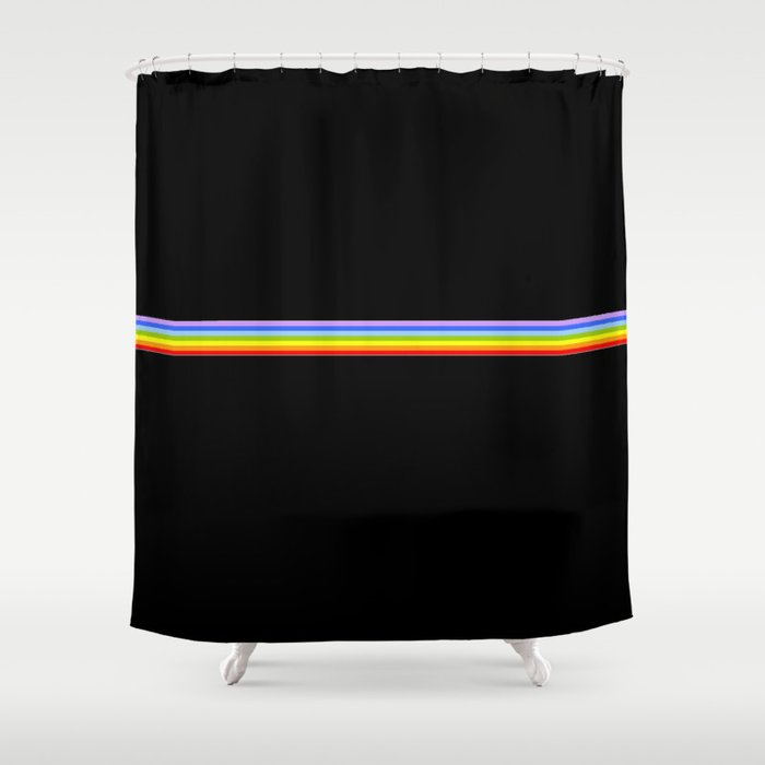 Variation on the Rainbow 4 Shower Curtain