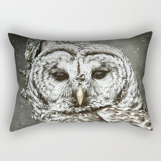 BARRED OWL Rectangular Pillow