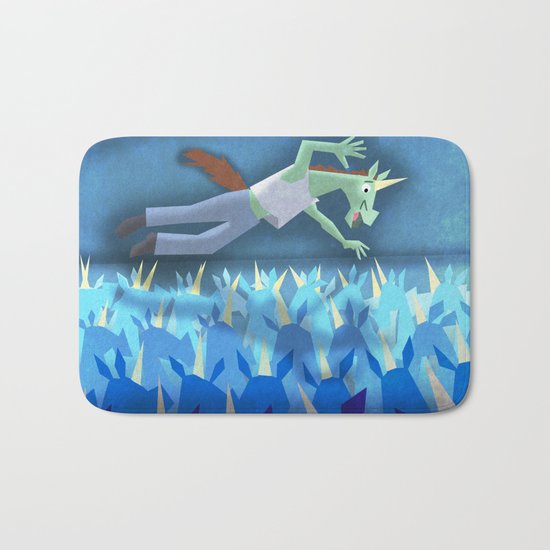Why Unicorns Don’t Stage Dive Bath Mat