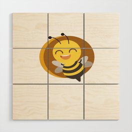 Save The Bees Save The World Wood Wall Art