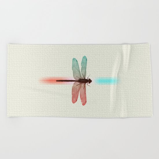 La Libélula Beach Towel