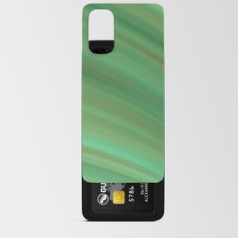 Mint Chocolate Abstract Android Card Case