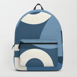 Abstract geometric arch colorblock 4 Backpack