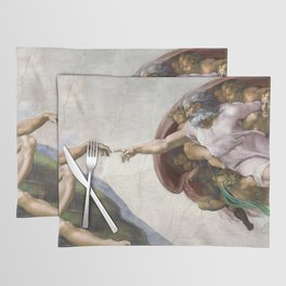 The Creation of Adam Placemat