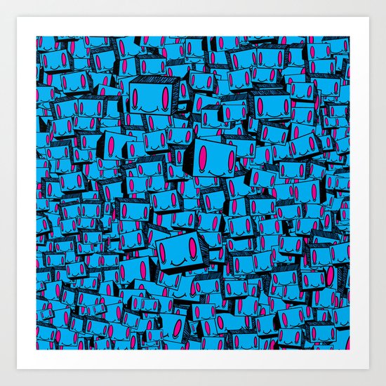 Carlo Carlo Carlo and Carlo Art Print