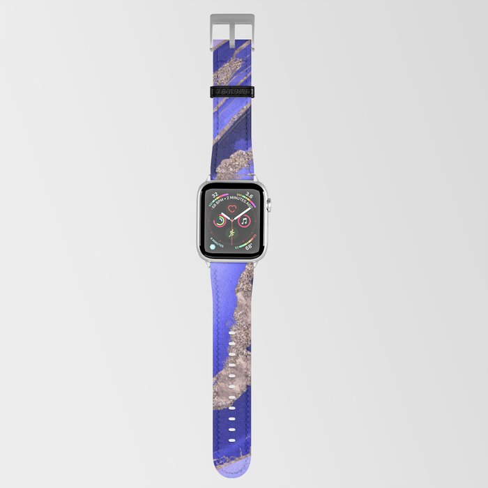 Lapis Blue and Lavender Flow Apple Watch Band