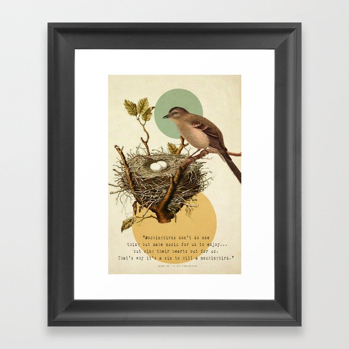 To Kill A Mockingbird Framed Art Print