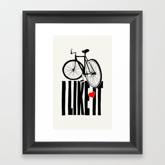 Bicycle Framed Art Print