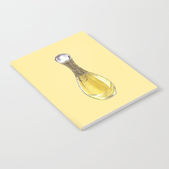 J'adore on Yellow Notebook