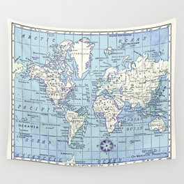 A Really Nice Map Wall Tapestry