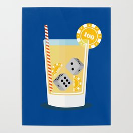 Cocktail Dice Poster