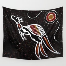 Authentic Aboriginal Art - Kangaroo Wall Tapestry