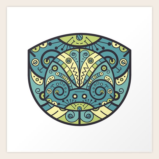 Green Art Print