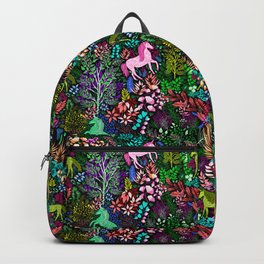 Magical Rainbow Unicorn Forest Backpack