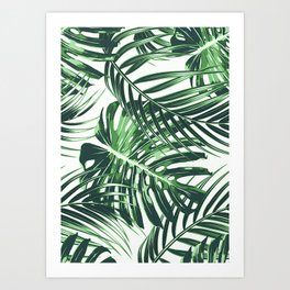 Tropical Leaves 4 Art Print