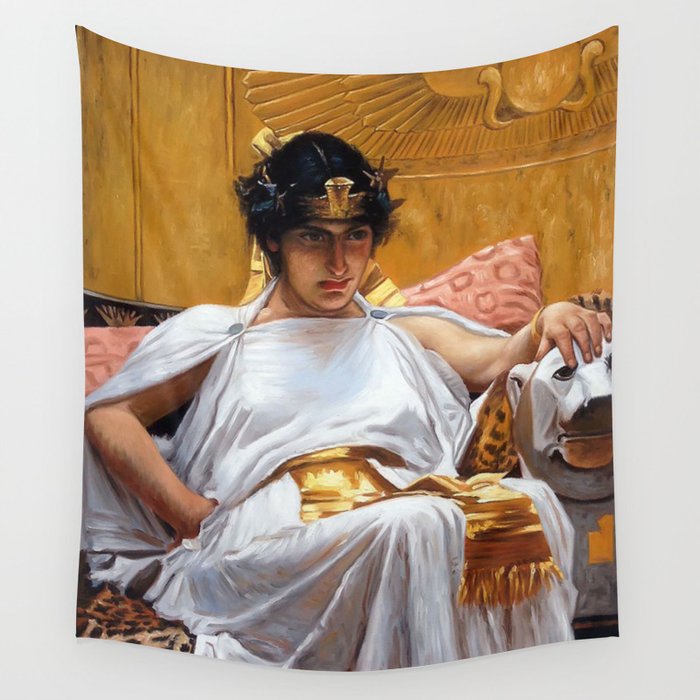 Cleopatra John William Waterhouse Wall Tapestry By Gpam Society6