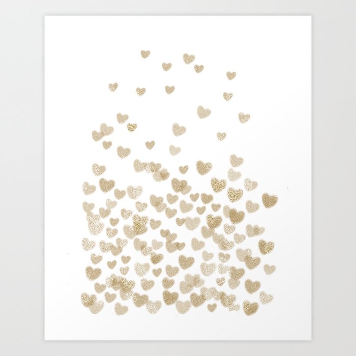 Gold Glitter Hearts White Background For Valentines Day Love Bokeh For Trendy Girls Cell Phone Art Print By Charlottewinter Society6 Bokeh heart free brushes licensed under creative commons, open source, and more! gold glitter hearts white background for valentines day love bokeh for trendy girls cell phone art print by charlottewinter