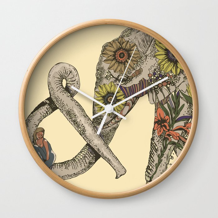 LET'S GO HOME Wall Clock