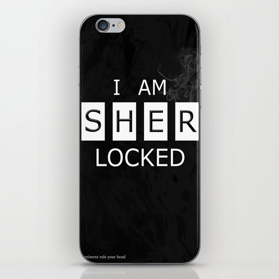 No. 1. I Am Sherlocked iPhone & iPod Skin