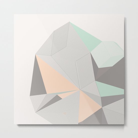 Origami II Metal Print