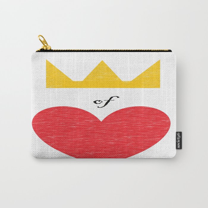 Queen of Hearts Carry-All Pouch