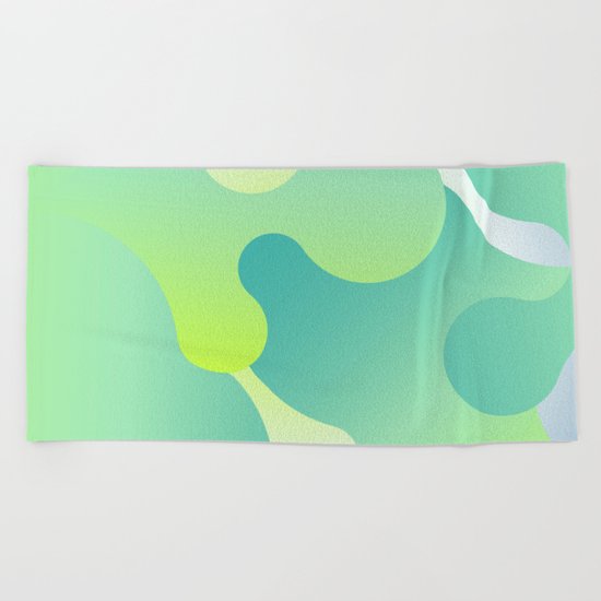 Lava Lamp v.2 Beach Towel