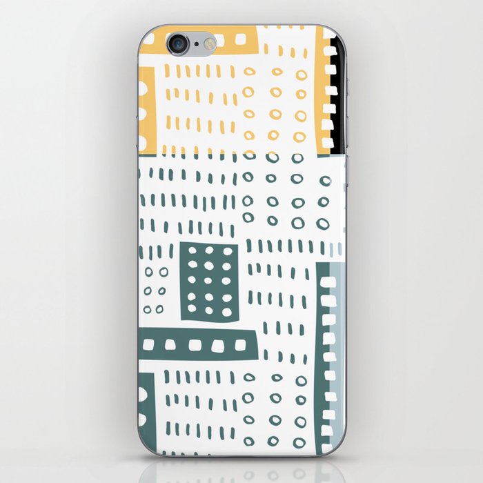 Dots & Dashes - Bohemian Colors iPhone Skin