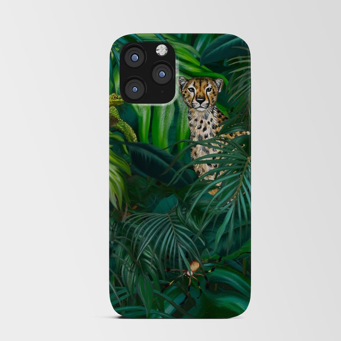 Jungle Cheetah Prints iPhone Card Case