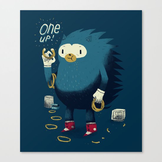 1 up! Canvas Print
