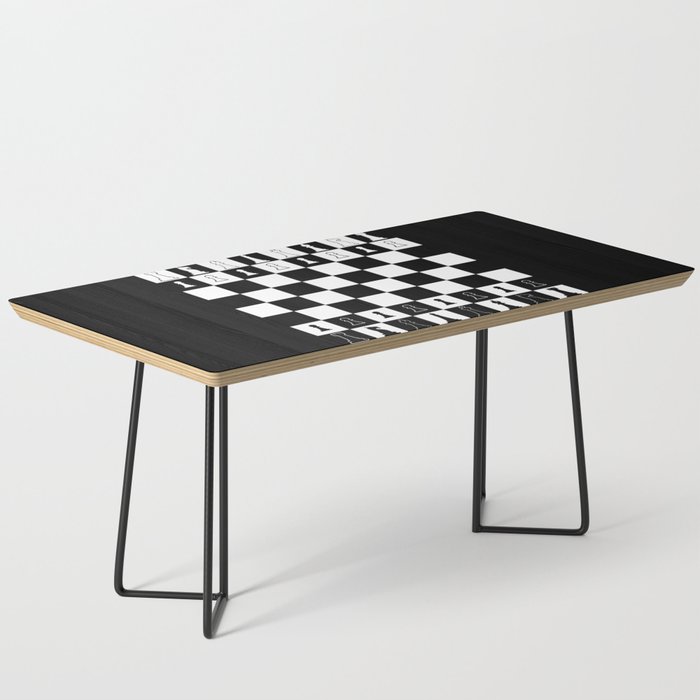 Chess Board Layout Coffee Table By Homestead Chess Board Layout Coffee Table By Homestead