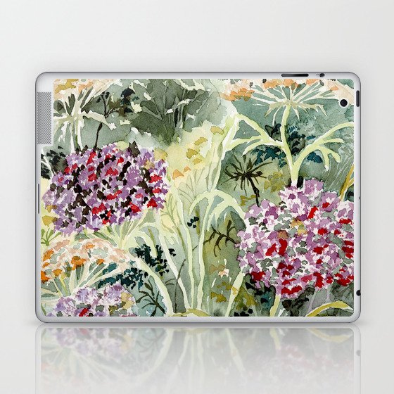 Loose Sketchbook Florals No. 4 Laptop & iPad Skin