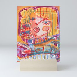 love_fish Mini Art Print
