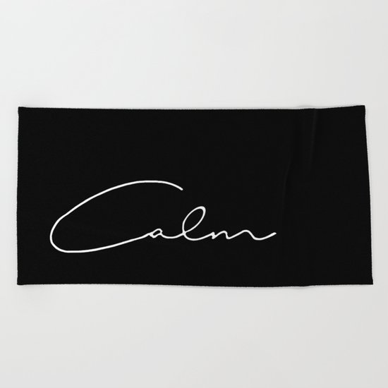 Calm #2 Beach Towel