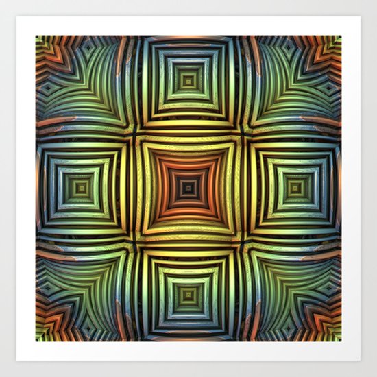 Thursday's Pattern Art Print