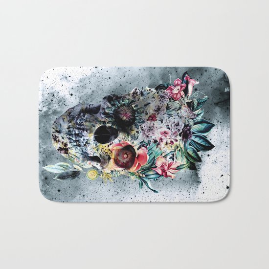 Memento te hominem esse Bath Mat