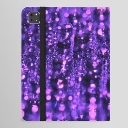 Purple Fractal iPad Folio Case