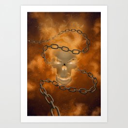 Skulls Art Prints Society6