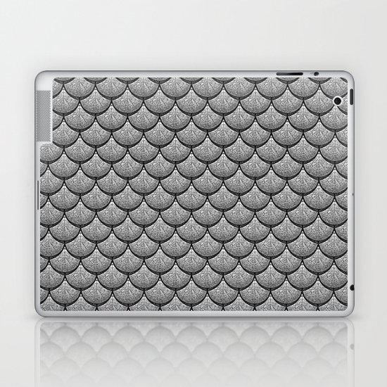India Ink (Gray) Laptop & iPad Skin