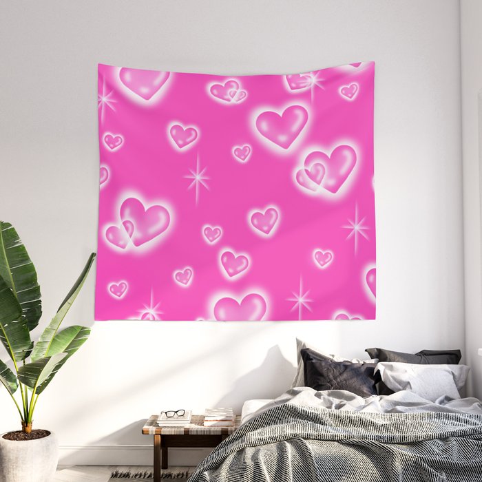 Airbrush tapestry 2025 hearts