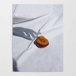 Clean Peach - Still life | Photography Art Print Poster