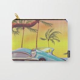 Destin Florida USA vintage style travel poster Carry-All Pouch