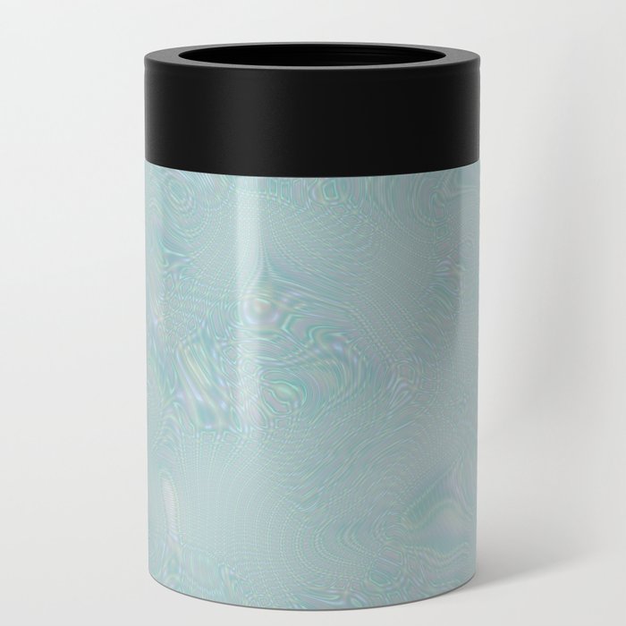 Blue Water Shapes Can Cooler