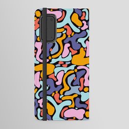 Modern abstract colourful shapes pattern  Android Wallet Case