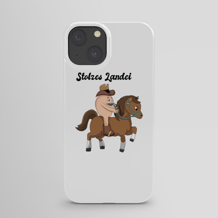 Proud Country Bumpkin - Horse, Pony iPhone Case