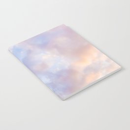 Pink sky / Photo of heavenly sky Notebook
