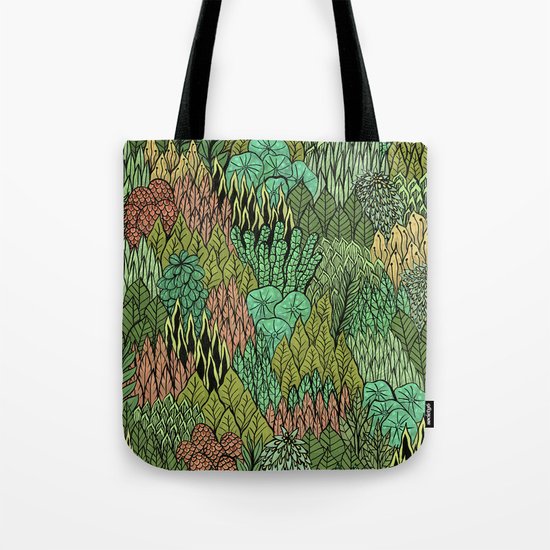 April Leaves Tote Bag