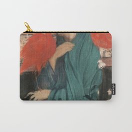 Young Woman with Ibis Carry-All Pouch