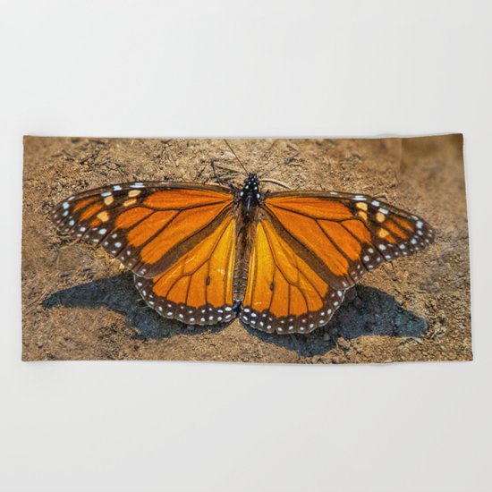MONARCH OF ALL HE SURVEYS Beach Towel