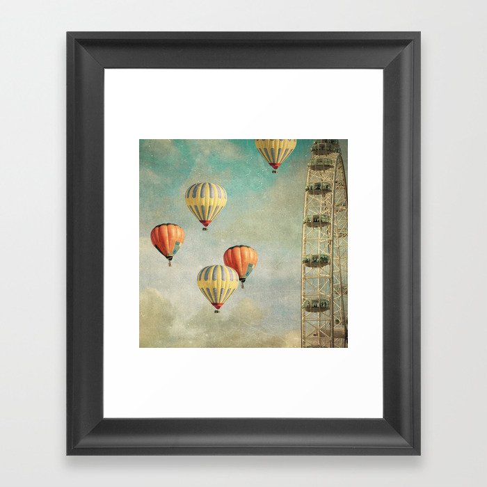 Painting Thoughts Framed Art Print